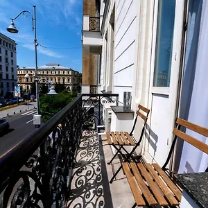 Ultracentral Cozy On Calea Victoriei With Amazing View Бухарест